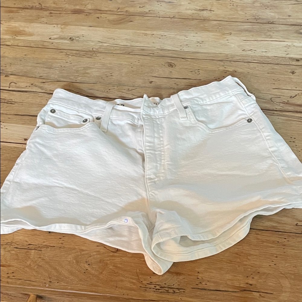 J. Crew Women's Cream Jean Shorts